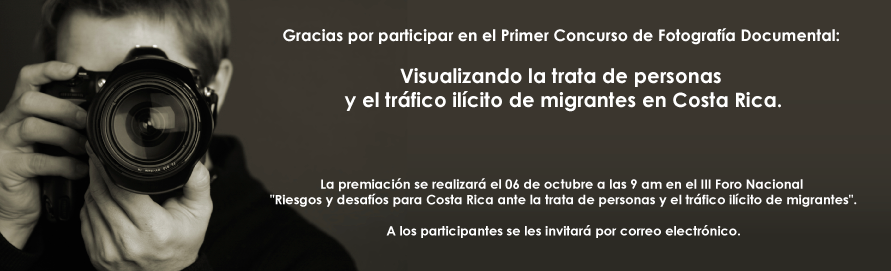 Agradecemos a los participantes del concurso de fotografía